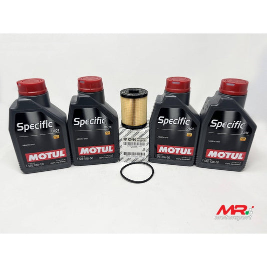 Kit Tagliando Abarth Motul Specific 10w50 0101