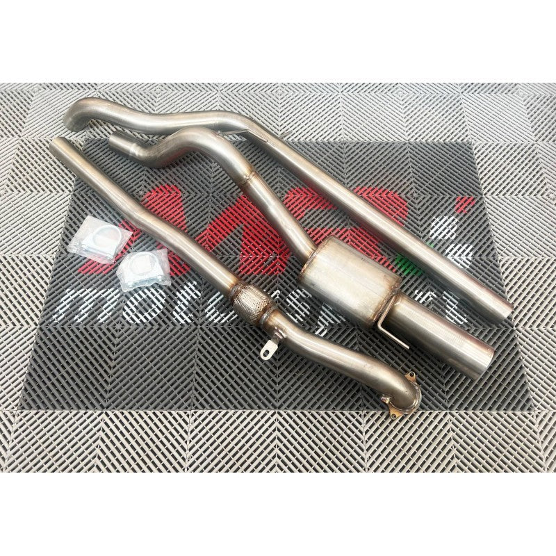 Scarico Grande Punto Abarth / Punto Evo Abarth Centrale diretto + finale silenziato USCITA SINGOLA MRMOTORSPORT