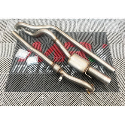 Scarico Grande Punto Abarth / Punto Evo Abarth Centrale diretto + finale silenziato USCITA SINGOLA MRMOTORSPORT