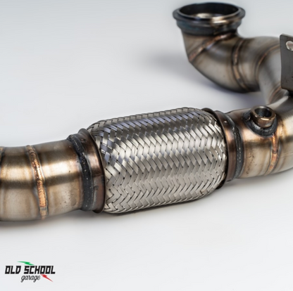 DOWNPIPE SKAT ALFA ROMEO 4C - OLD SCHOOL GARAGE - EXTR3ME ITALIA