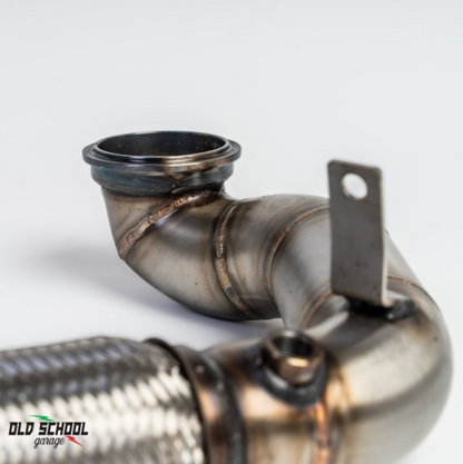 DOWNPIPE SKAT ALFA ROMEO 4C - OLD SCHOOL GARAGE - EXTR3ME ITALIA