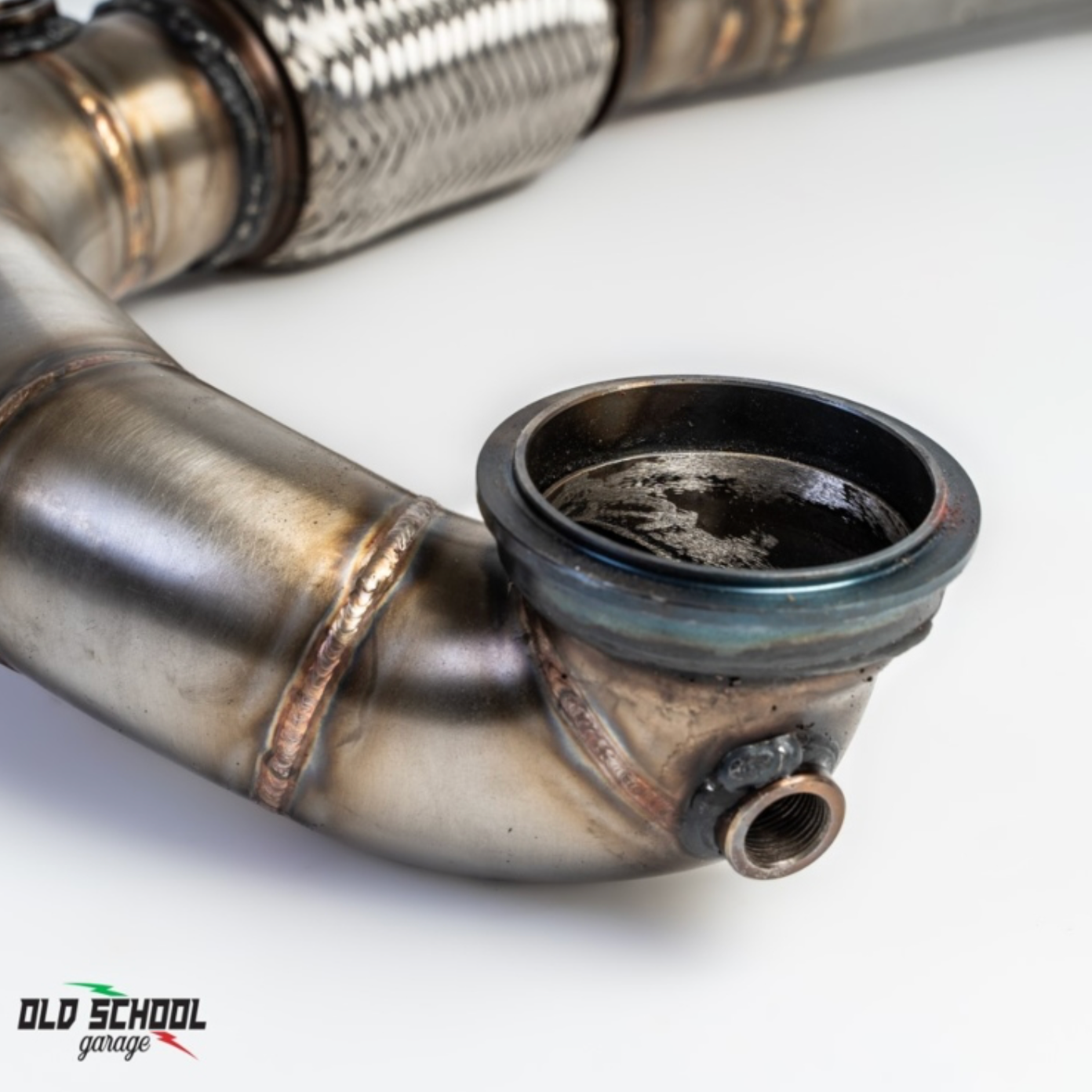 DOWNPIPE SKAT ALFA ROMEO 4C - OLD SCHOOL GARAGE - EXTR3ME ITALIA
