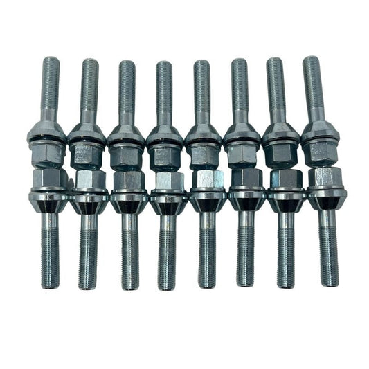 Viti flottanti autocentranti 500 595 abarth M12 x 1,25 chiave 19