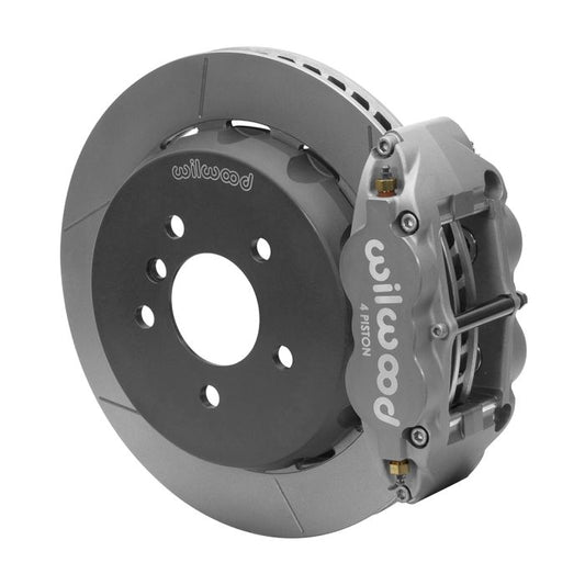 140-16017 - Wilwood Big Brake Kit - Rear - 330x25mm Bi-Slotted - Superlite 4R Anodized