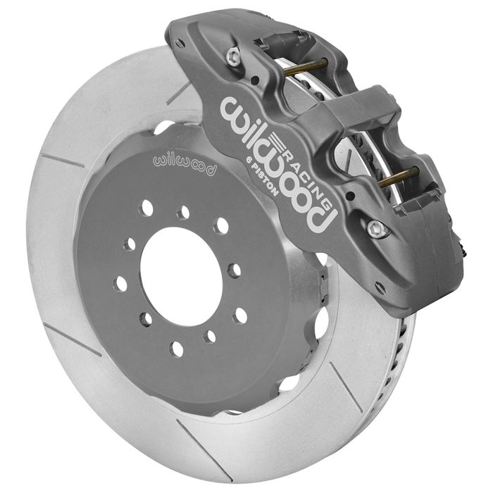 140-14978 - Wilwood Big Brake Kit - Front - 355x32mm Bi-Slotted - AERO6 Anodized