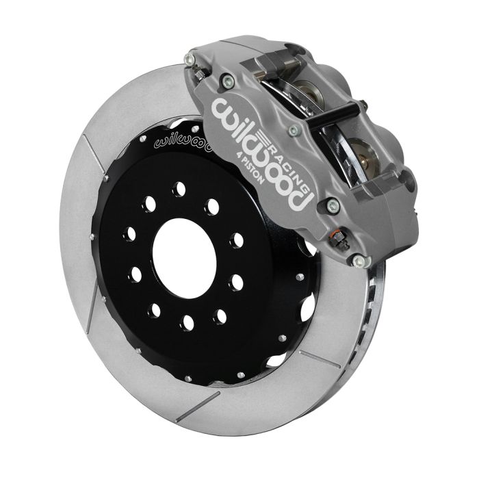 140-14074 - Kit freno maggiorato Wilwood - Anteriore - 332x32mm Bi-Scanalato - Forged Superlite 4R Anodizzato