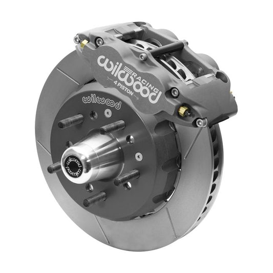 140-16118 - Wilwood Big Brake Kit - Front - 332x32mm Bi-Slotted - Forged Superlite 4R Anodized