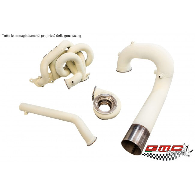 KIT COLLETTORE ATTACCO TURBO SERIE G CON WASTEGATE ESTERNA CON KIT DOWNPIPE