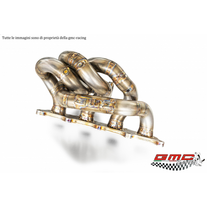 KIT COLLETTORE ATTACCO TURBO TD04 CON WASTEGATE ESTERNA CON KIT DOWNPIPE