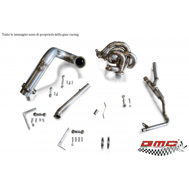 KIT COLLETTORE CON ATTACCO TURBO TIAL E WG ESTERNA CON KIT DOWNPIPE