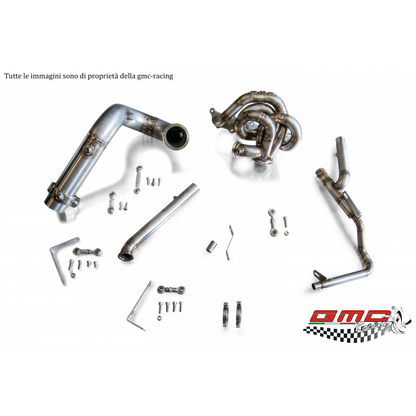 KIT COLLETTORE CON ATTACCO TURBO TIAL E WG ESTERNA CON KIT DOWNPIPE
