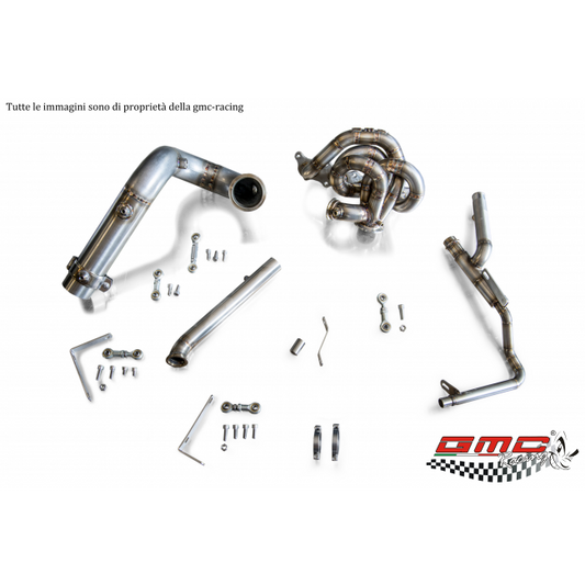 KIT COLLETTORE CON ATTACCO TURBO TIAL E WG ESTERNA CON KIT DOWNPIPE