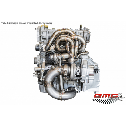 KIT COLLETTORE CON ATTACCO TURBO TIAL E WG ESTERNA CON KIT DOWNPIPE