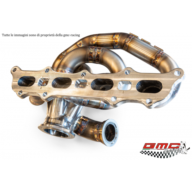 KIT COLLETTORE CON ATTACCO TURBO TIAL E WG ESTERNA CON KIT DOWNPIPE