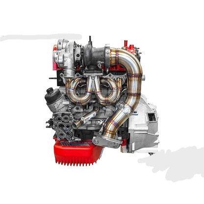 KIT COLLETTORE ATTACCO GARRETT 1446 CON KIT DOWNPIPE E KIT TUBO ACQUA