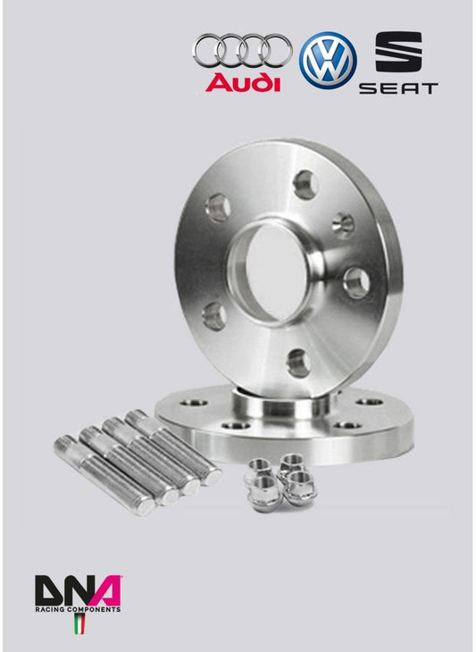 AUDI TT 8J3-8J9 WHEEL SPACERS (PAIR) 18 mm + STUDS + NUTS KIT