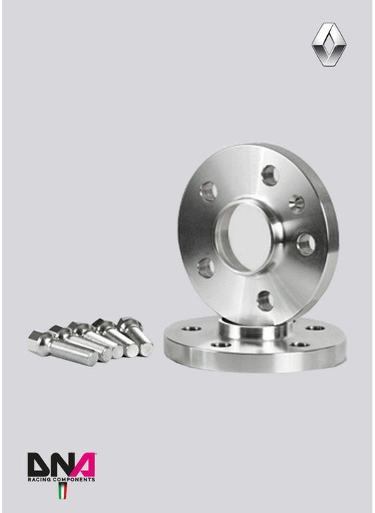 DISTANZIALI (COPPIA) 25 mm + KIT BULLONI RENAULT CLIO 4 E RS