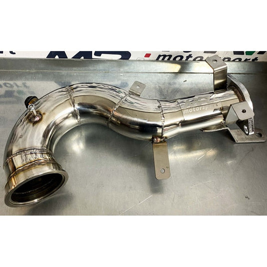 Downpipe Skat Fiat 1.4 T-jet Garret GT1446 70mm race con doppia sonda