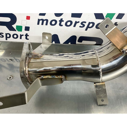 Downpipe Skat Fiat 1.4 T-jet Garret GT1446 70mm race con doppia sonda