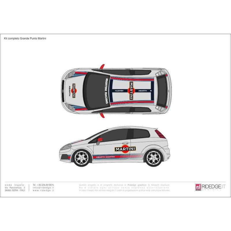 FULL KIT ABARTH MARTINI RACING