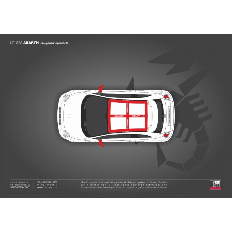 KIT TETTO ASSETTO CORSE 500 | 595 ABARTH