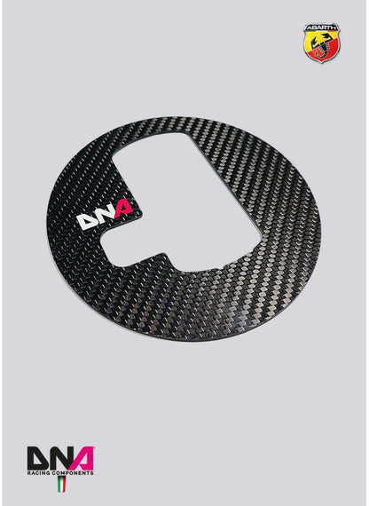 KIT COPERCHIO LEVA CAMBIO CORTA REGOLABILE IN FIBRA DI CARBONIO ABARTH 500