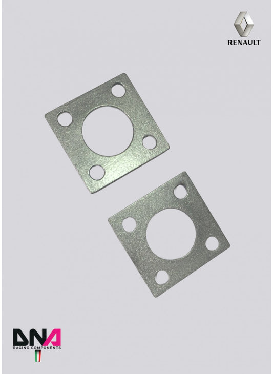 KIT PIASTRINE REGOLAZIONE CAMBER NEGATIVO POSTERIORE RENAULT CLIO 2