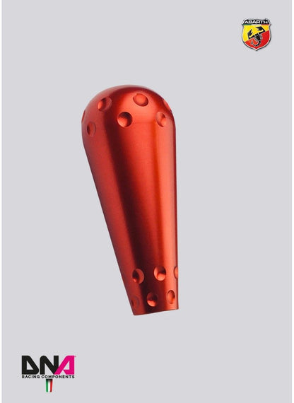 ABARTH 500 ALLUMINIO 695 STILE MANOPOLA ROSSA PER KIT CAMBIO DNA