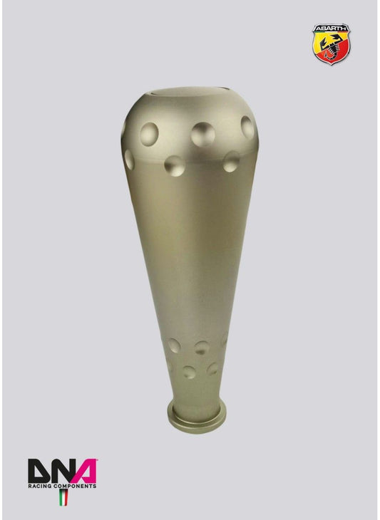 ABARTH 500 ALUMINIUM 695 STYLE TITANIUM KNOB FOR ORIGINAL SHIFT KIT