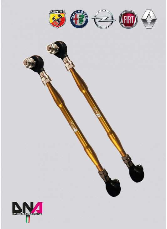 RACING SWAY BAR TIE RODS ON UNIBALL KIT ALFA ROMEO MITO 500 ABARTH GRANDE PUNTO ABARTH OPEL MINI