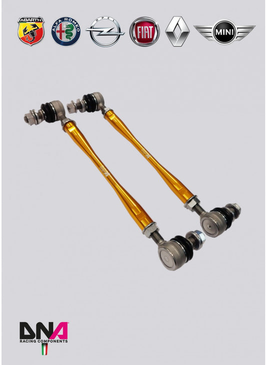PRO STREET SWAY BAR TIE RODS ON UNIBALL KIT ALFA ROMEO MITO ABARTH OPEL FIAT MINI