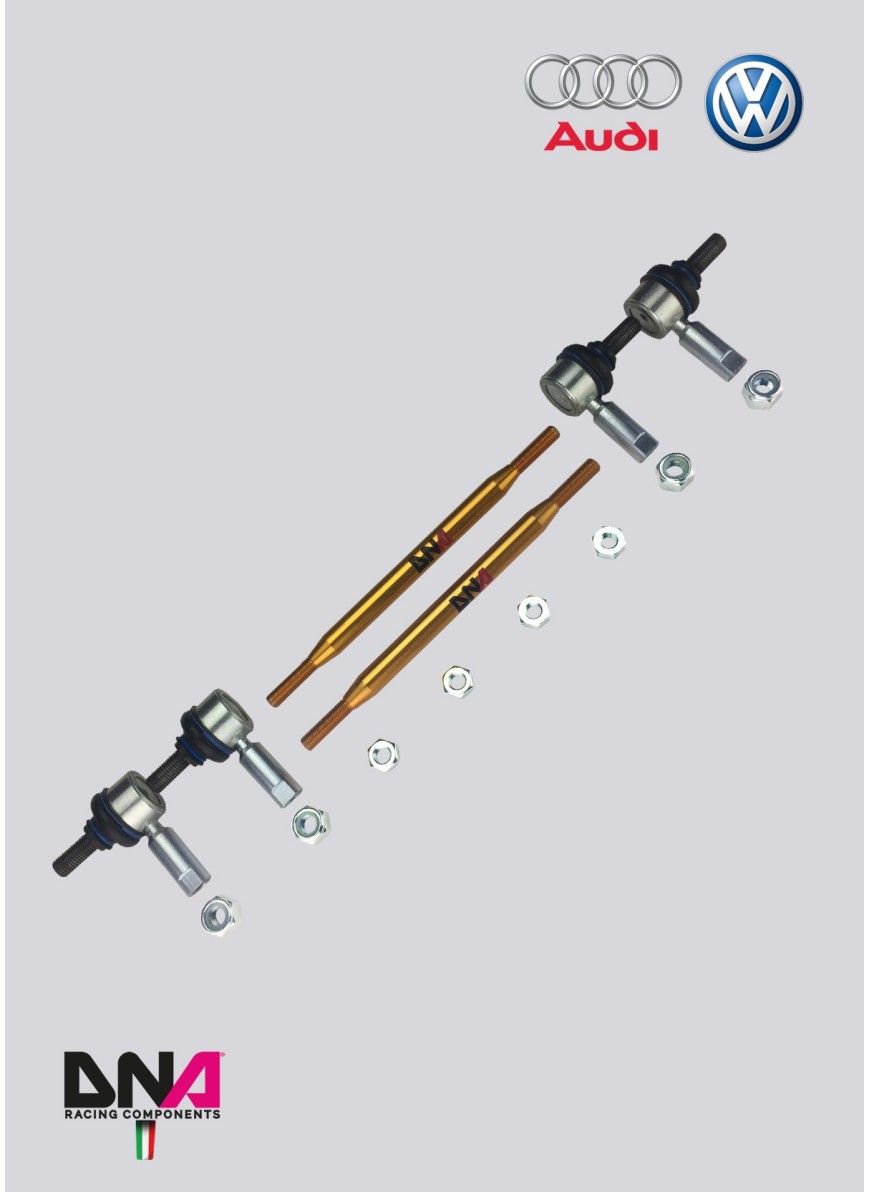 KIT TIRANTI BARRA STABILIZZATRICE ANTERIORE AUDI A1 PRO STREET