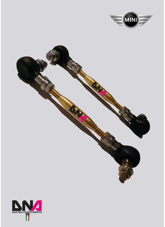 MINI (R50 R52 R53 R55 R56 R57) RACING SWAY BAR TIE RODS ON UNIBALL KIT