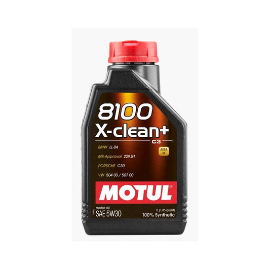 Olio motore MOTUL 8100 X-CLEAN+ 5W-30 1 LT