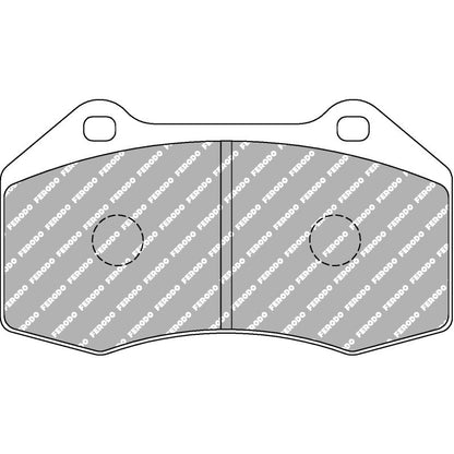 Pastiglie Ferodo DS 3000 anteriori 500 abarth pinza 305 mm 4 pompanti