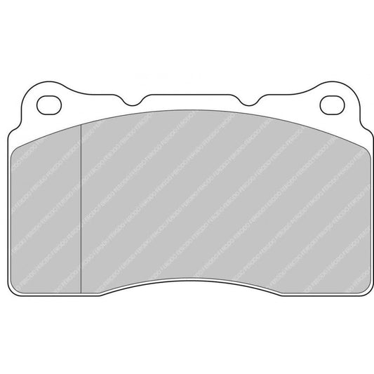 Pastiglie Ferodo DS 3000 anteriori 500 abarth pinza 330 mm 4 pompanti