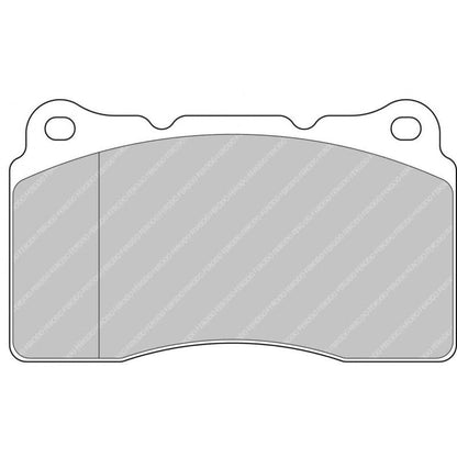Pastiglie Ferodo DS UNO / DSUNO anteriori 500 abarth pinza 330 mm 4 pompanti